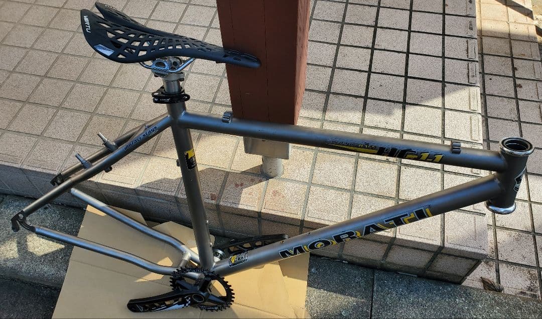 MORATI マウンテンバイクチタンフレーム26インチ用　中古品 Yahoo!オークション -「mtb チタンフレーム」の落札相場・落札価格