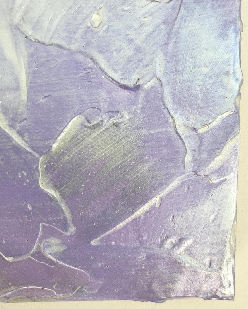 天界 / テクスチャーアート 18×18㎝ S0 原画1点のみ モダンアート