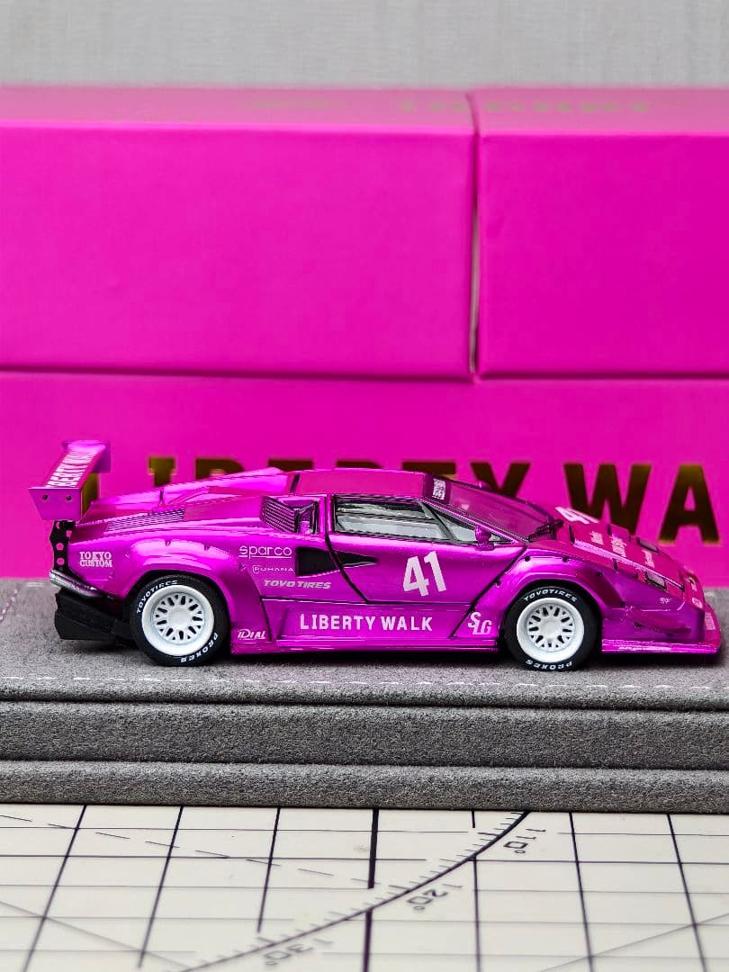 TOPART 1/64 限定 LBWK ランボルギーニ カウンタック 合金開閉 - メルカリ