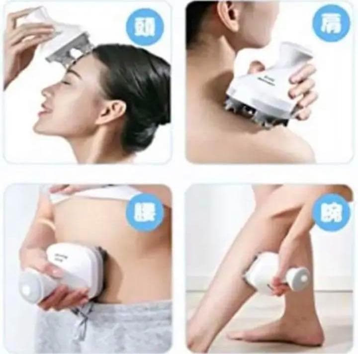 この1台で毎日極上の自宅SPA♪❤プロの手技を完全再現❣ヘッドマッサージャー