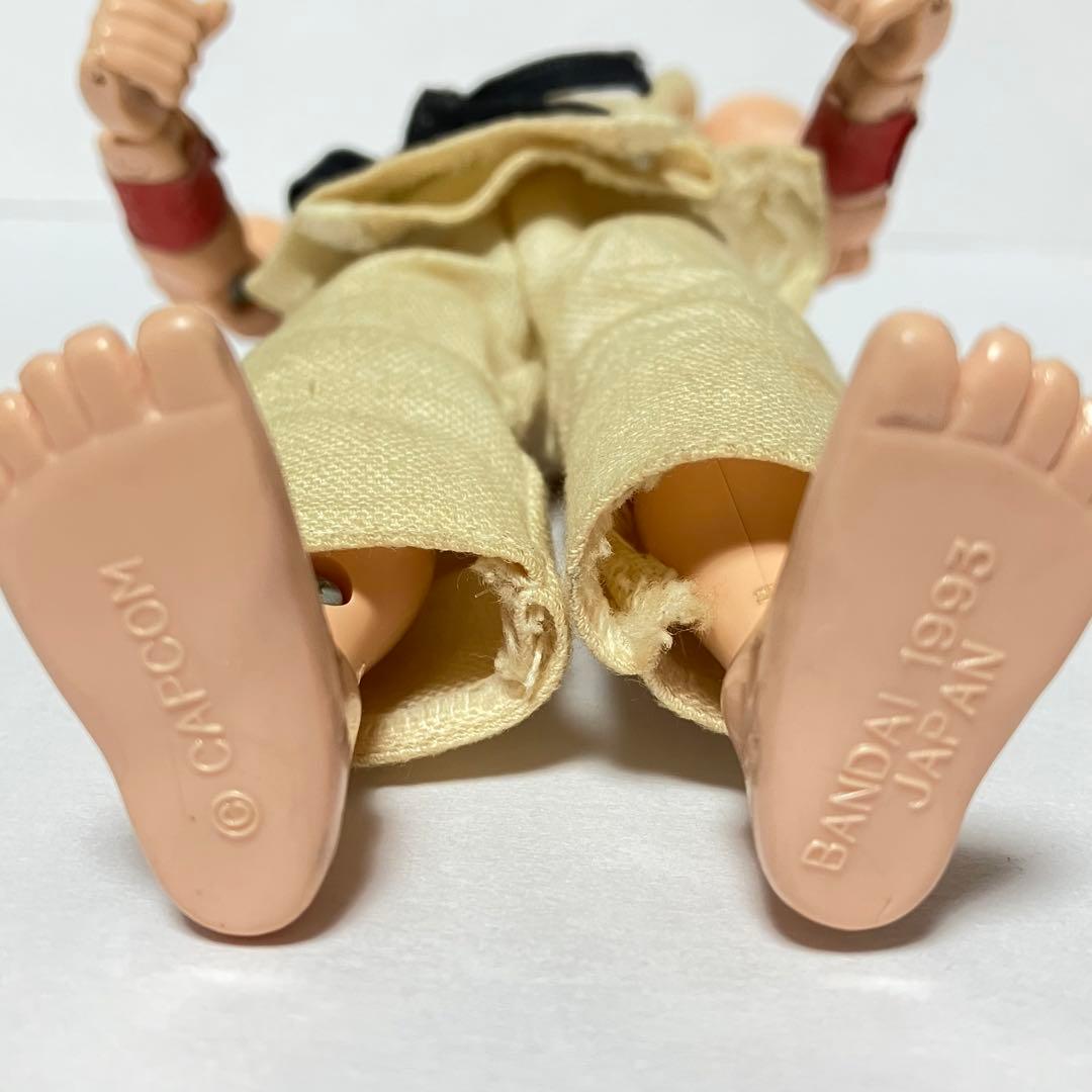 ストリートファイター　リュウ　可動式フィギュア　BANDAI 1993年 日本製