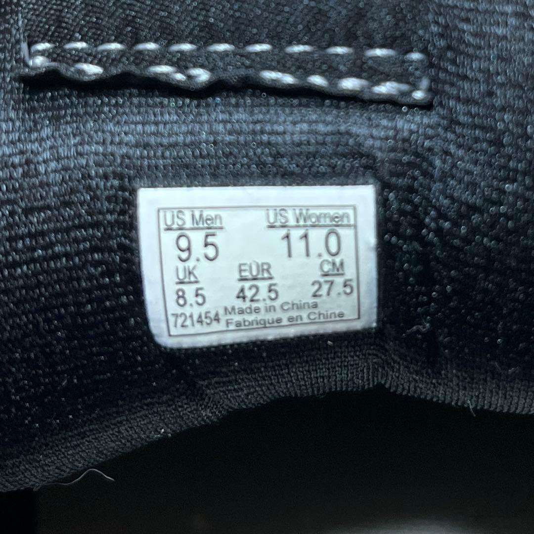 VANS HALF CAB ハーフキャブ ブラック/ホワイト 27.5cm