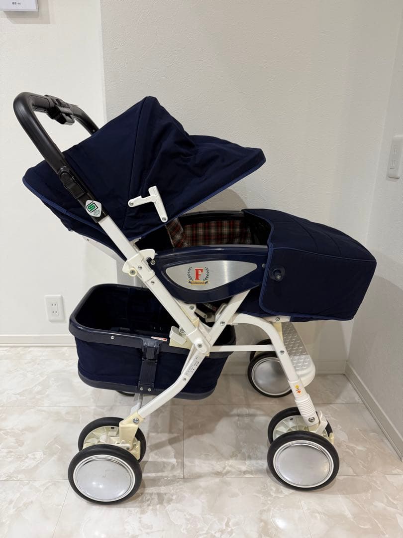 美品：希少】MIKI HOUSE Aprica ベビーカー ミキハウス - メルカリ