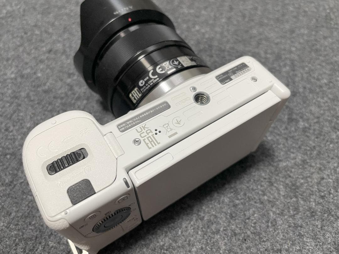 SONY ZV-E10 ホワイト ミラーレスカメラ SEL35 1.8OSS