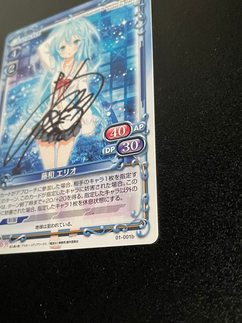 プレシャスメモリーズ藤和エリオ直筆サイン