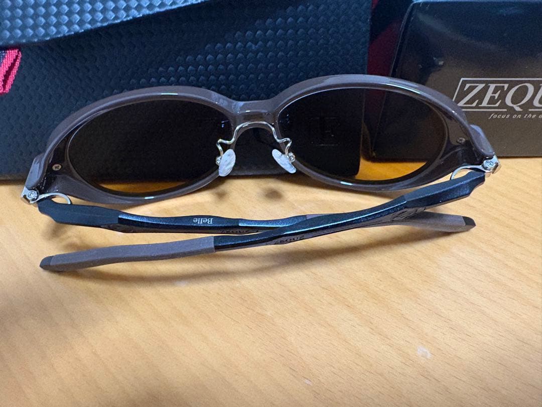 ZEQUE TALEX ラスターオレンジ Belle ベル サングラス - メルカリ