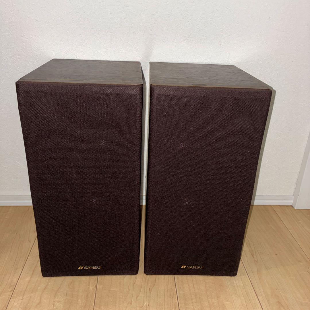 いい音SANSUI S-X77 3ウェイスピーカー 動作ok