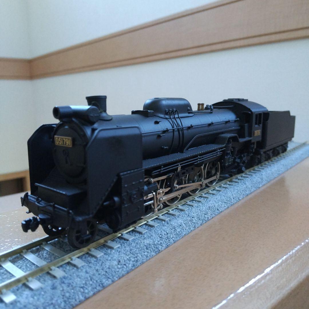 HOゲージ アダチD51蒸気機関車 Yahoo!オークション -「アダチd51」(HOゲージ) (鉄道模型)の落札相場