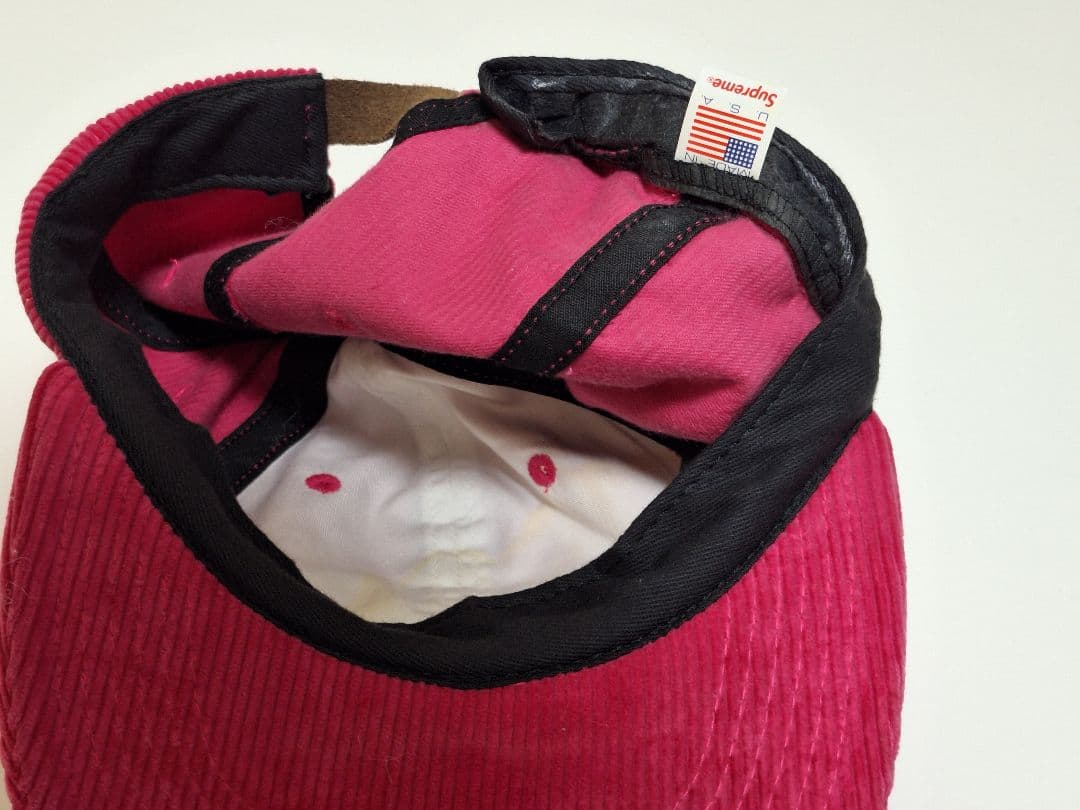 【レア】Supreme　Corduroy　Classic Logo　\"Pink\"