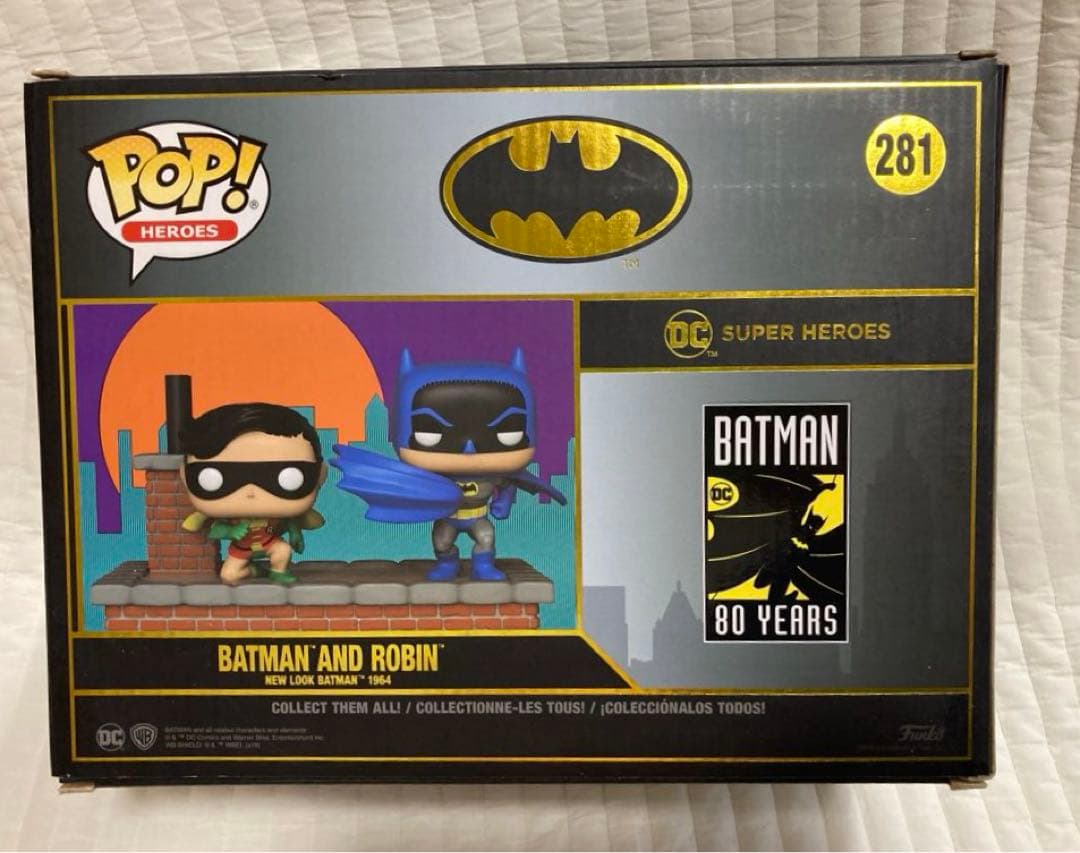 新品未開封☆Funko Pop! マーベル　バットマン＆ロビン