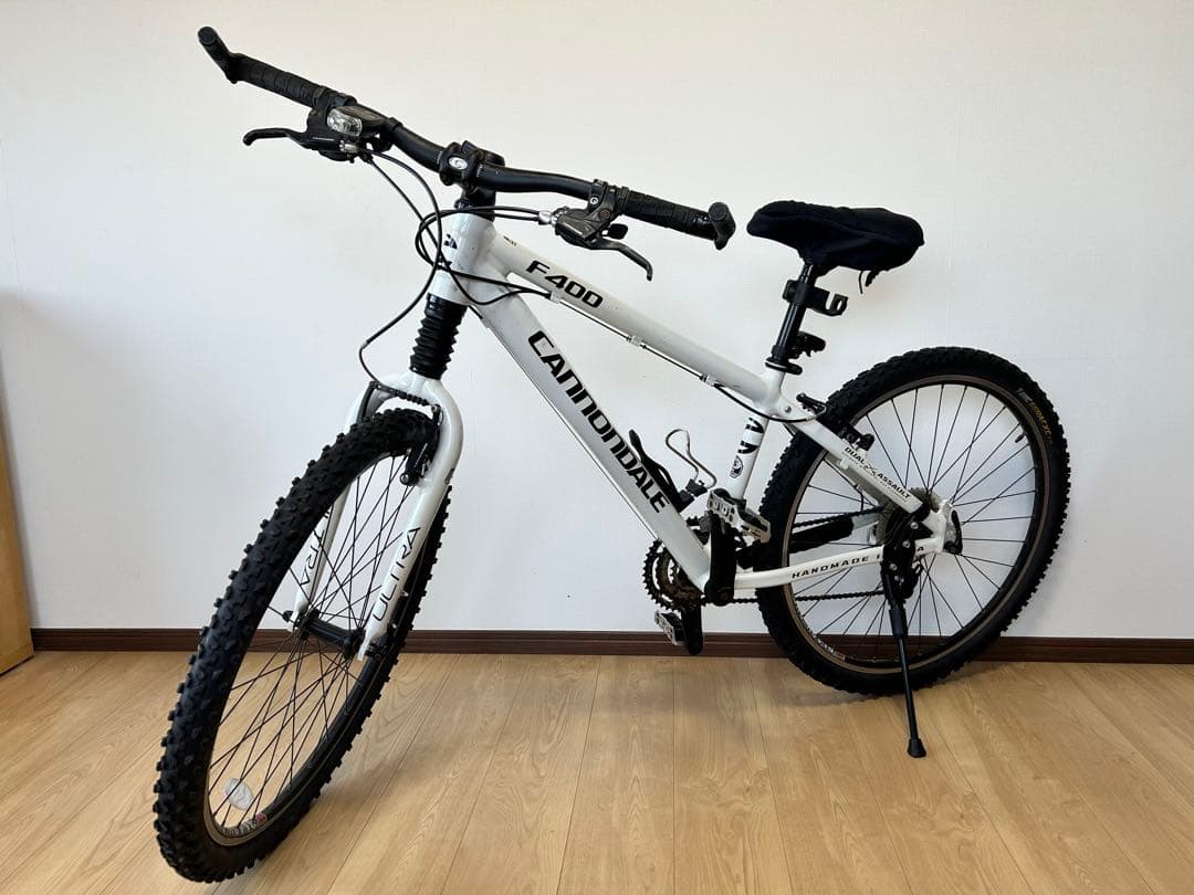 Cannondale F400 USA マウンテンバイク ホワイト cannondale（キャノンデール） 美品 CANNONDALE M400 2003年 SHIMANO
