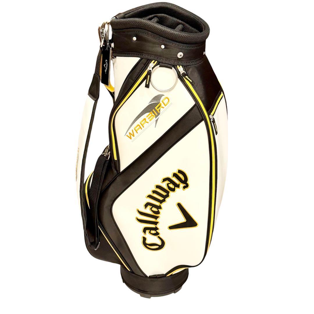 極美品】Callaway WAR BIRD キャディバッグ ホワイト - メルカリ