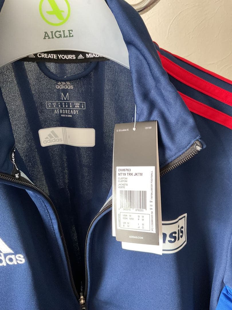 oasis×adidasトラックジャケットKNEBWORTH