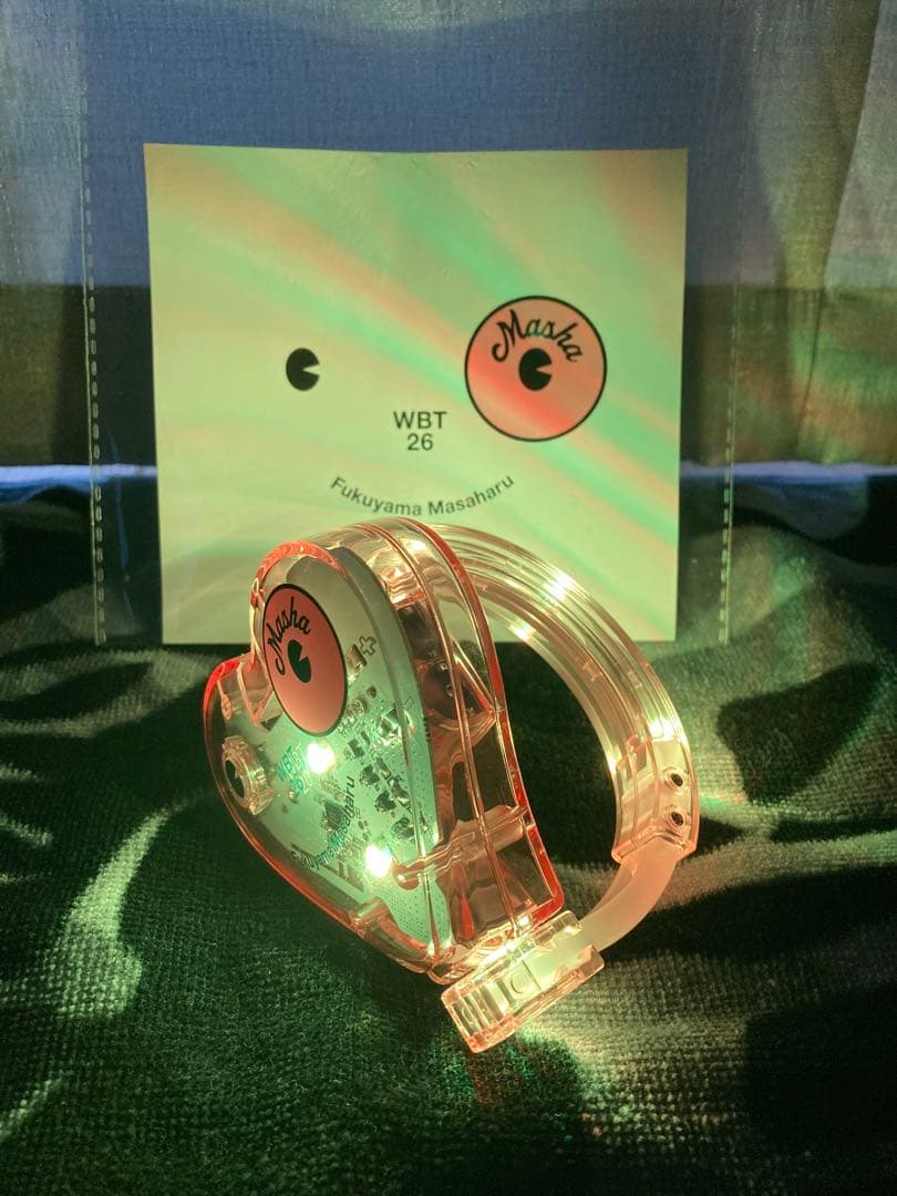 福山雅治 グッズ シンクロライトバングル2026 クリアピンク WBT26
