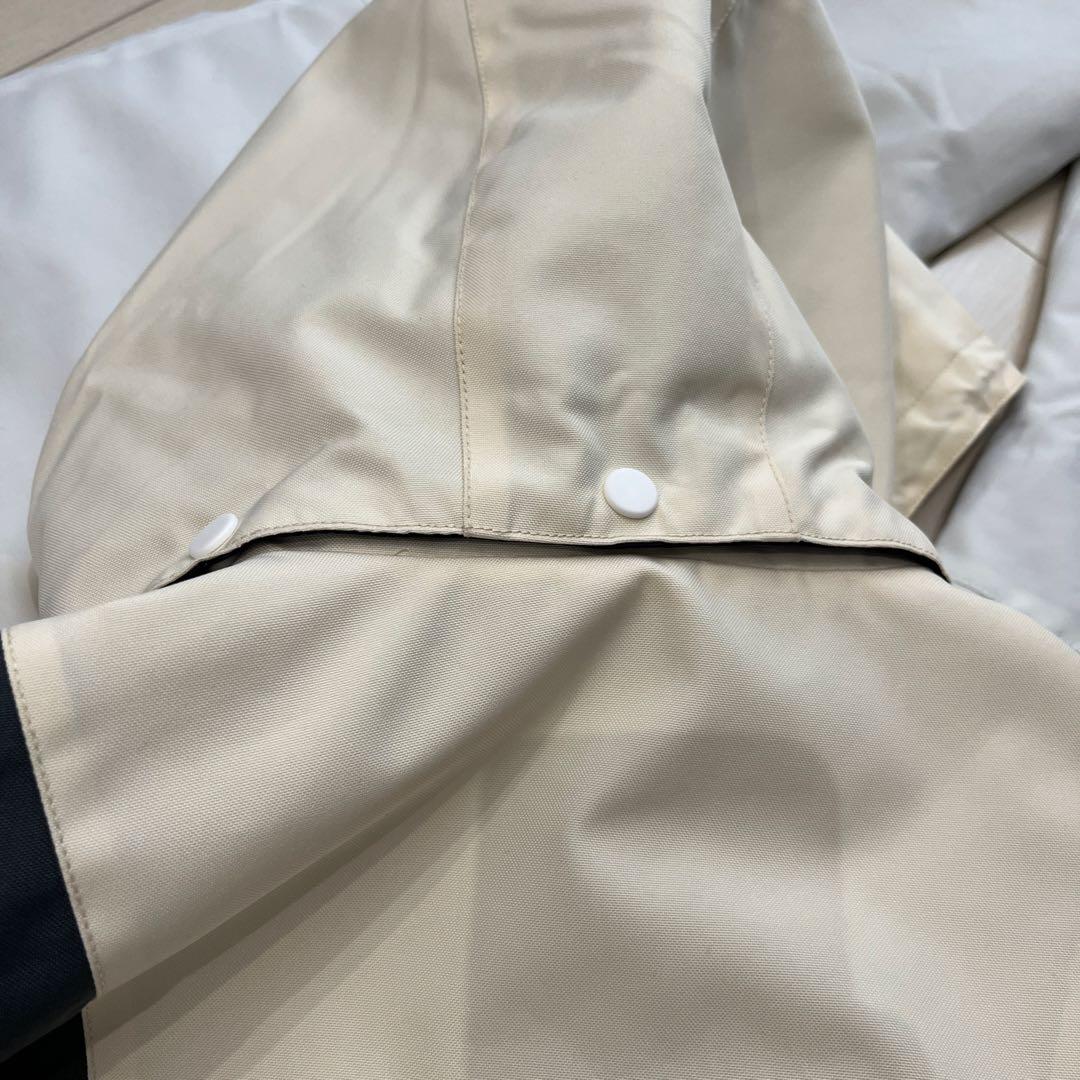 160 エアボーン スノーボード・スキーウェアセット 白ホワイト調節