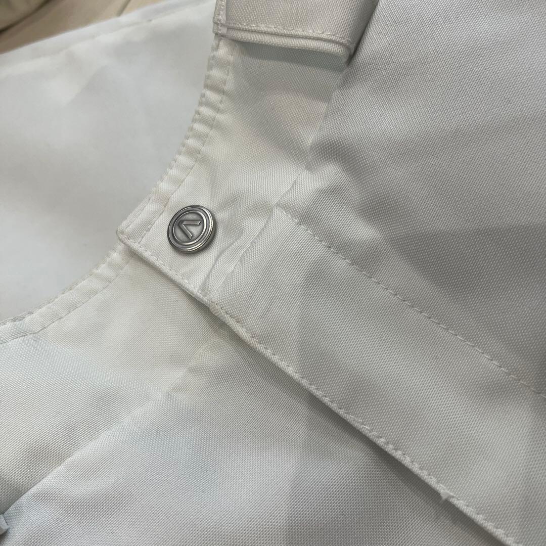 160 エアボーン スノーボード・スキーウェアセット 白ホワイト調節