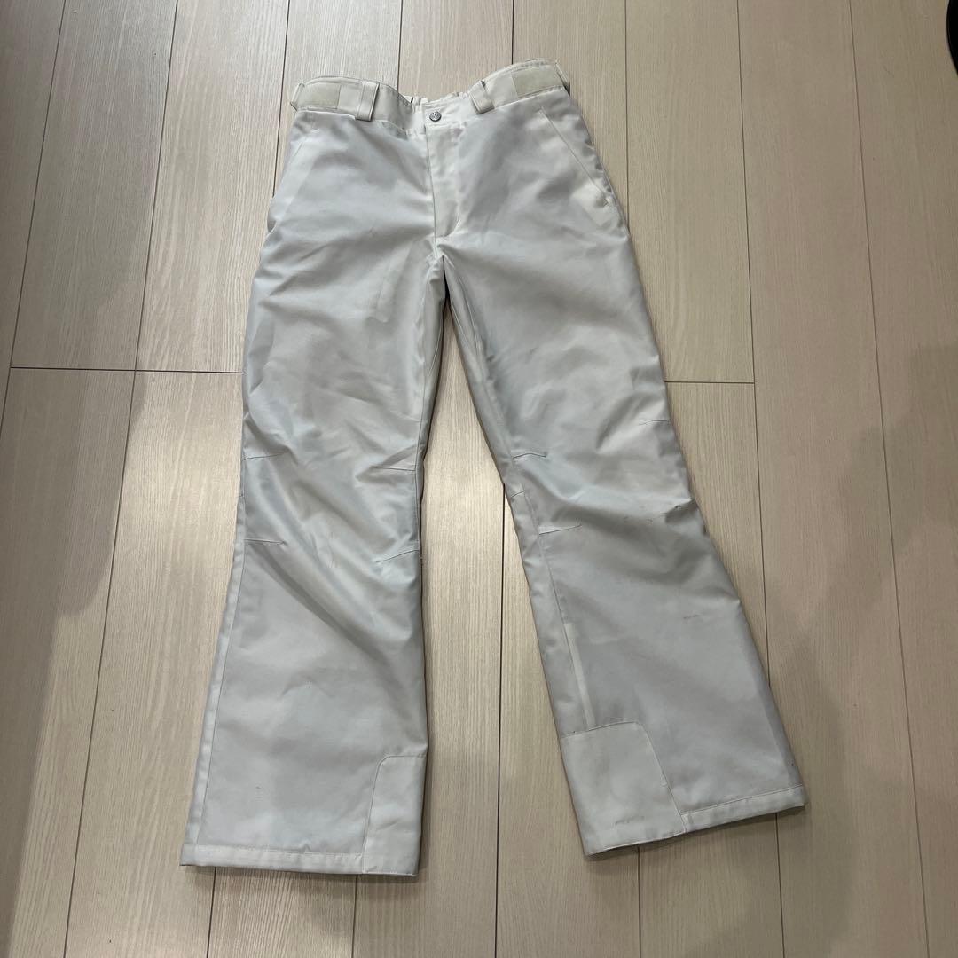 160 エアボーン スノーボード・スキーウェアセット 白ホワイト調節