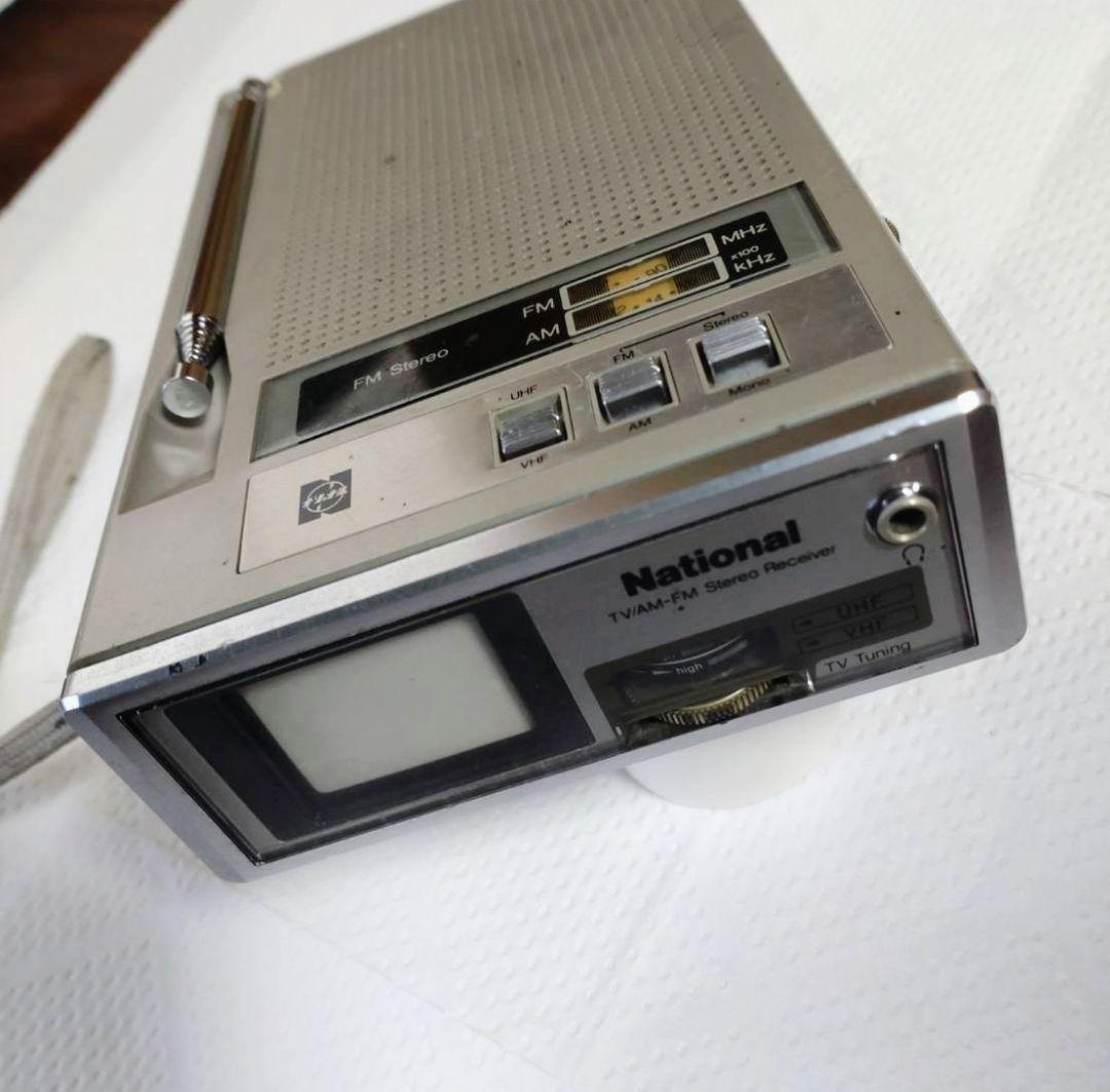ナショナル83年製テレビラジオ MODEL NO. TR-1020 電源入らず - メルカリ