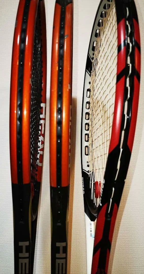 テニスラケット 3本セット HEAD iRADICAL ラジカル プリンス HEAD