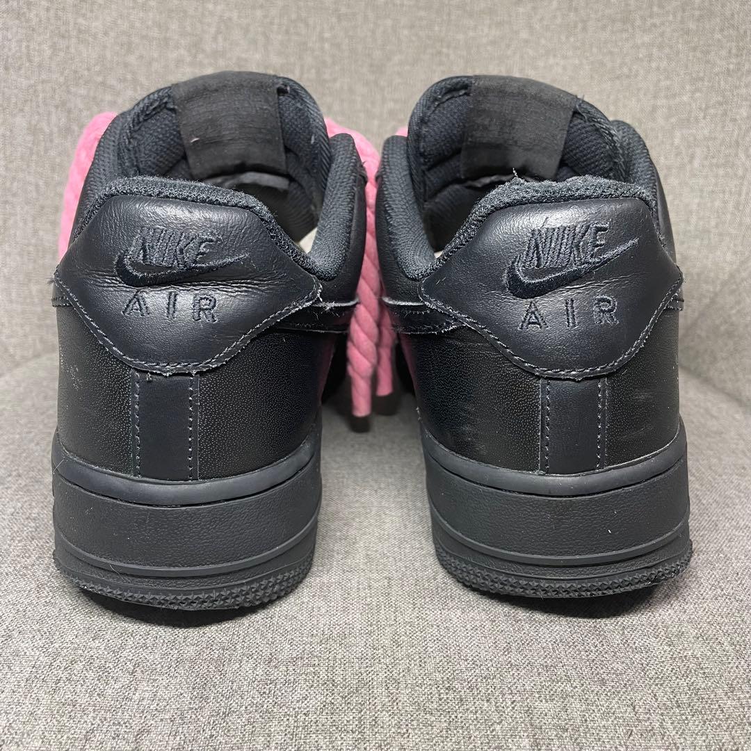 ナイキ エアフォース1 ロー ロープカスタム ロープフォース ピンク