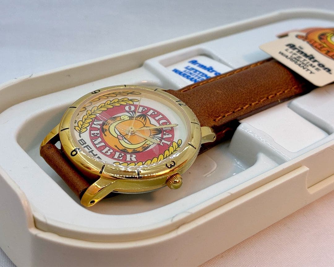 【匿名配送】ガーフィールド 公式ファンクラブ限定 腕時計 Garfield