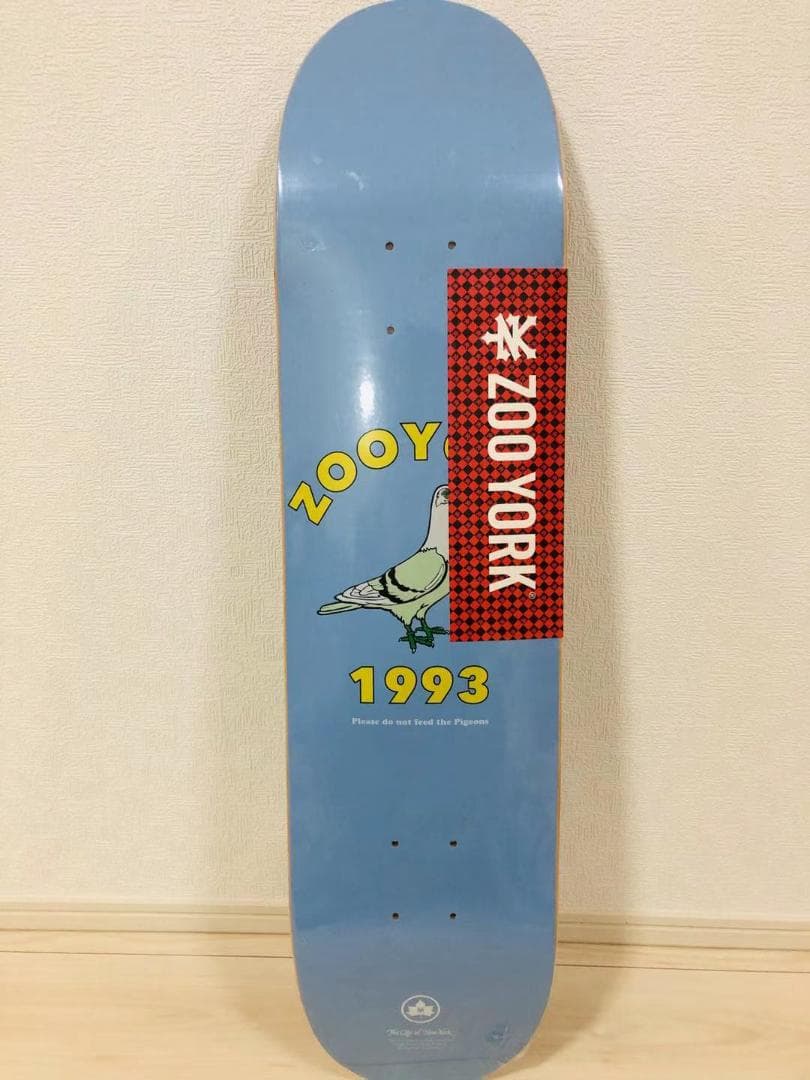 台湾製無地黒デッキテープ付き　ZOO YORK ズーヨーク8.0デッキ ZOO YORK DECK ズーヨーク デッキ TEAM BIG CITY FLARE 8.0 スケート