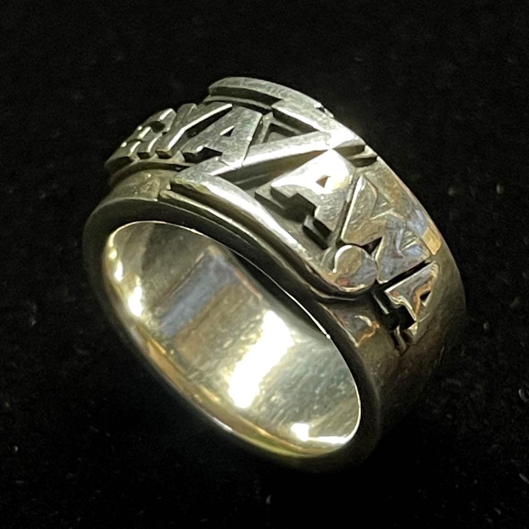 矢沢永吉 ★ シルバーリング ( ロゴ ・ハネロゴ ) バングルオマケ付き