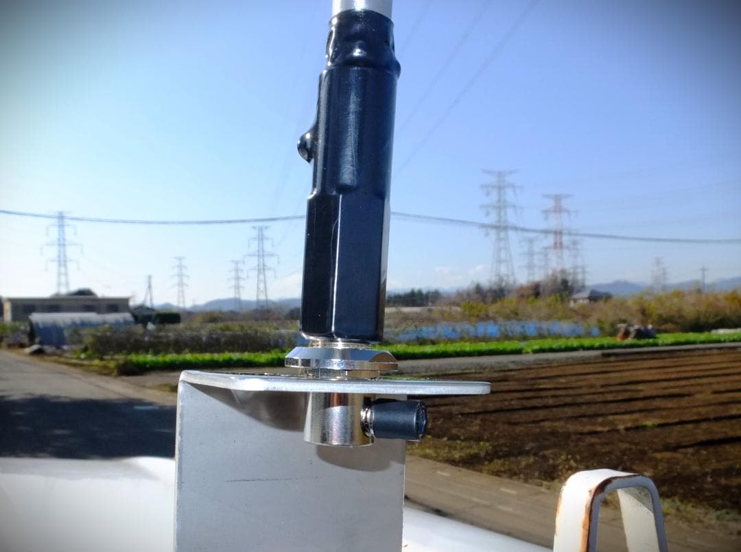 AM★デコトラUFOアンテナ27-28MHz 1/4λ 耐圧1.5KW★