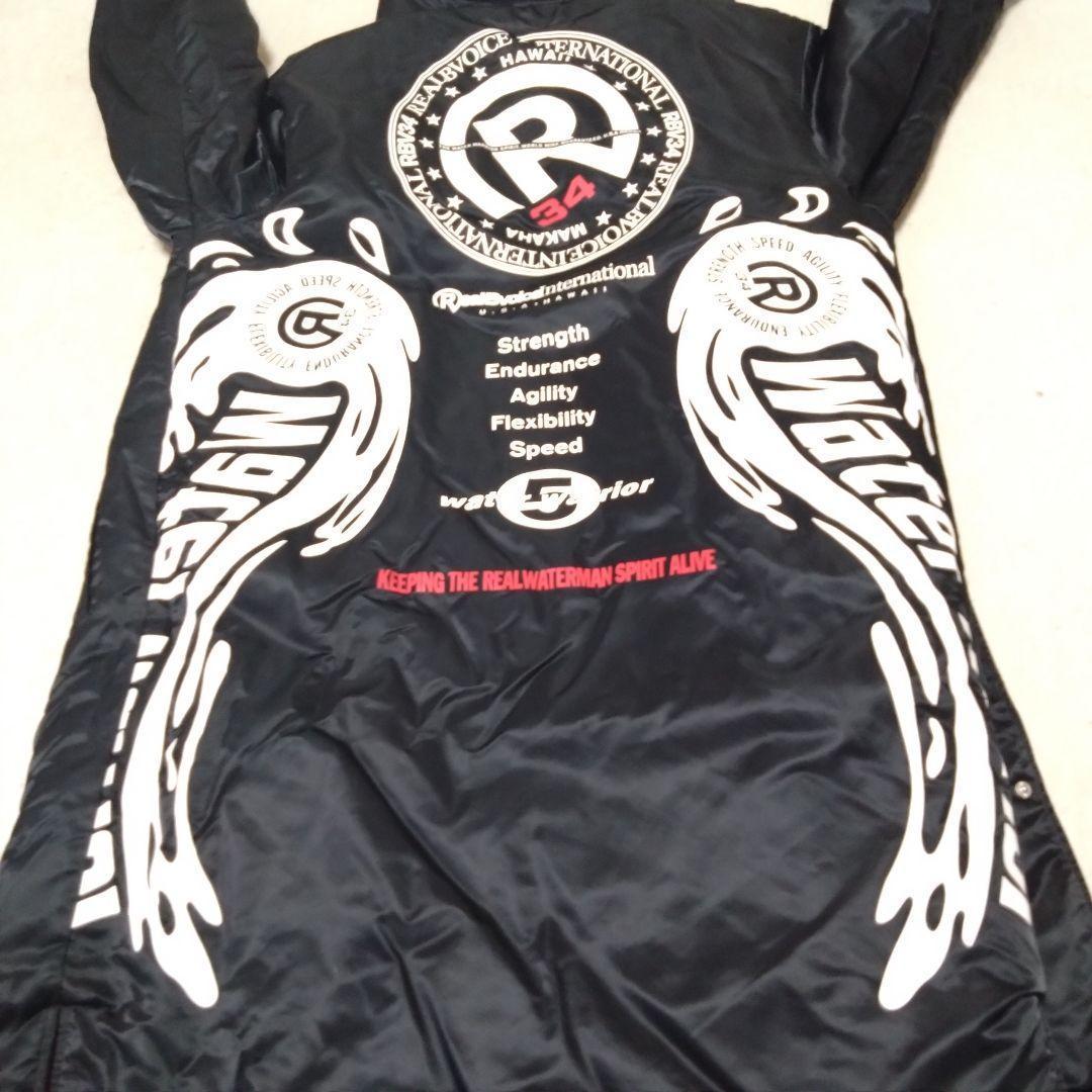 希少 RealBvoice リアルビーボイス レア物 ベンチコート 裏ボア付 黒