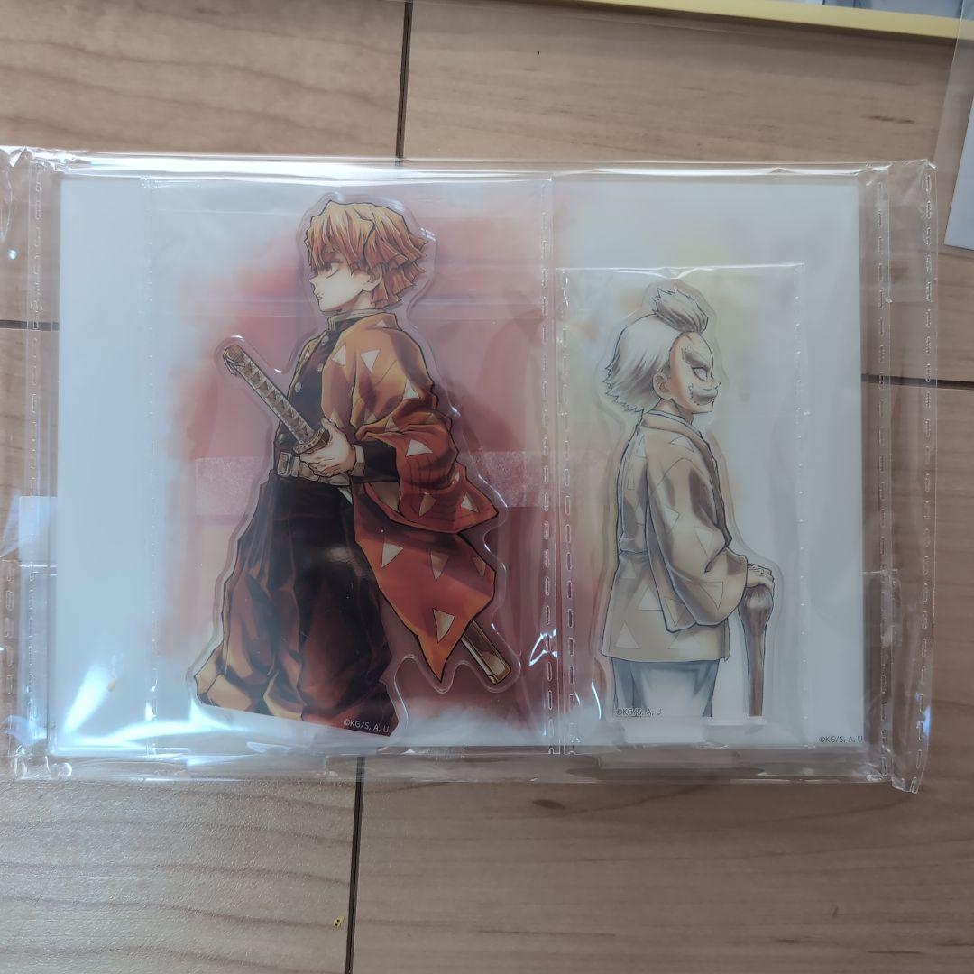 鬼滅の刃　WEBSHOPくじ「繋ぐ」善逸と爺ちゃんセット