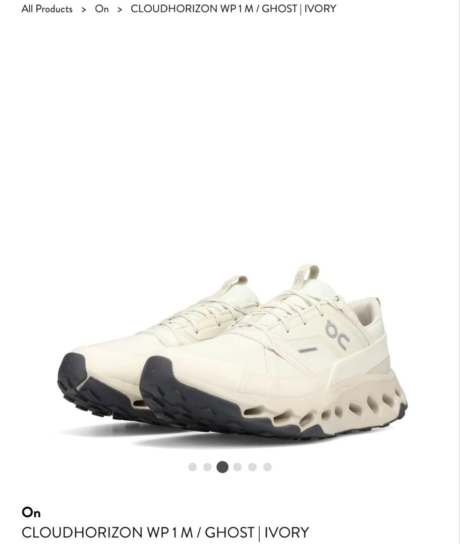 On Cloudhorizon WP オン クラウドホリゾン 26.5cm