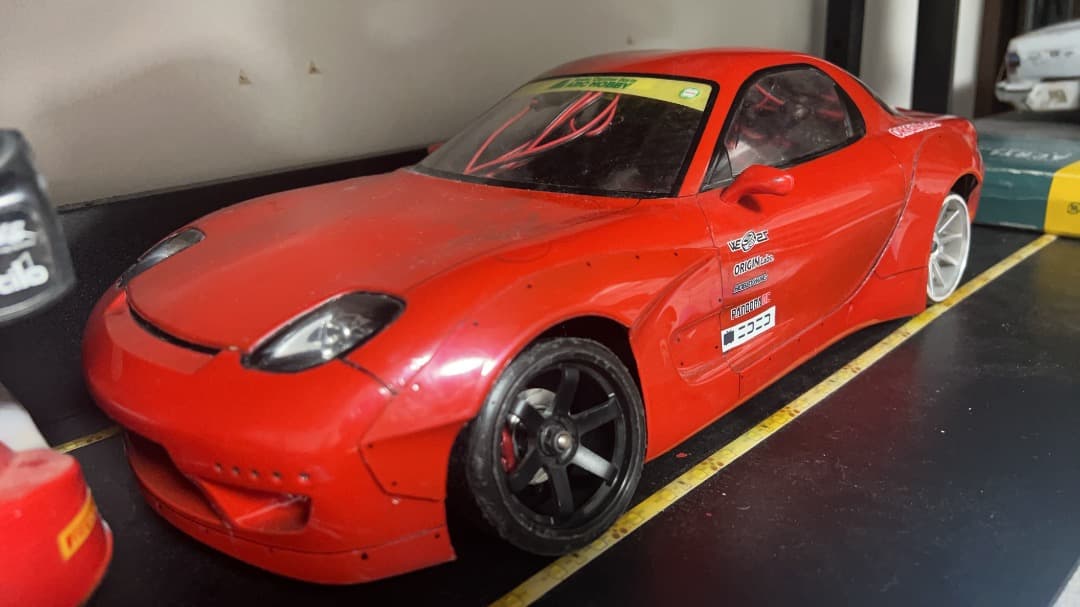 アディクション×ABCホビー　アンフィニRX-7 FD3S 電飾LEDライト付き