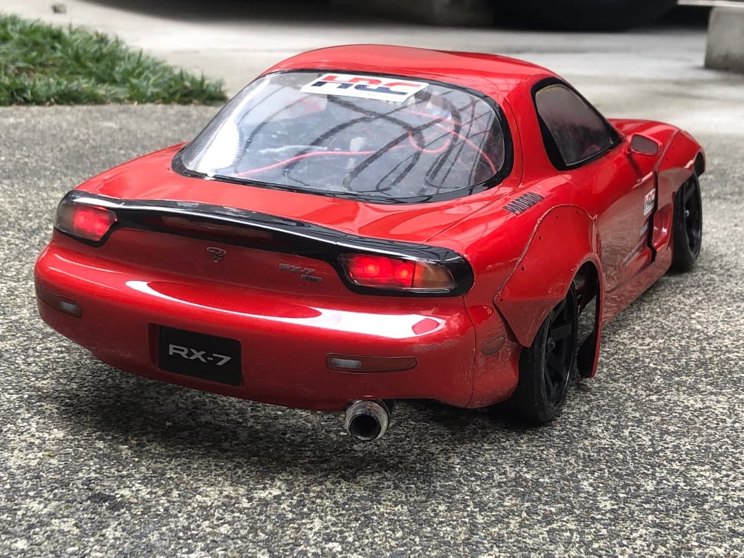 アディクション×ABCホビー　アンフィニRX-7 FD3S 電飾LEDライト付き