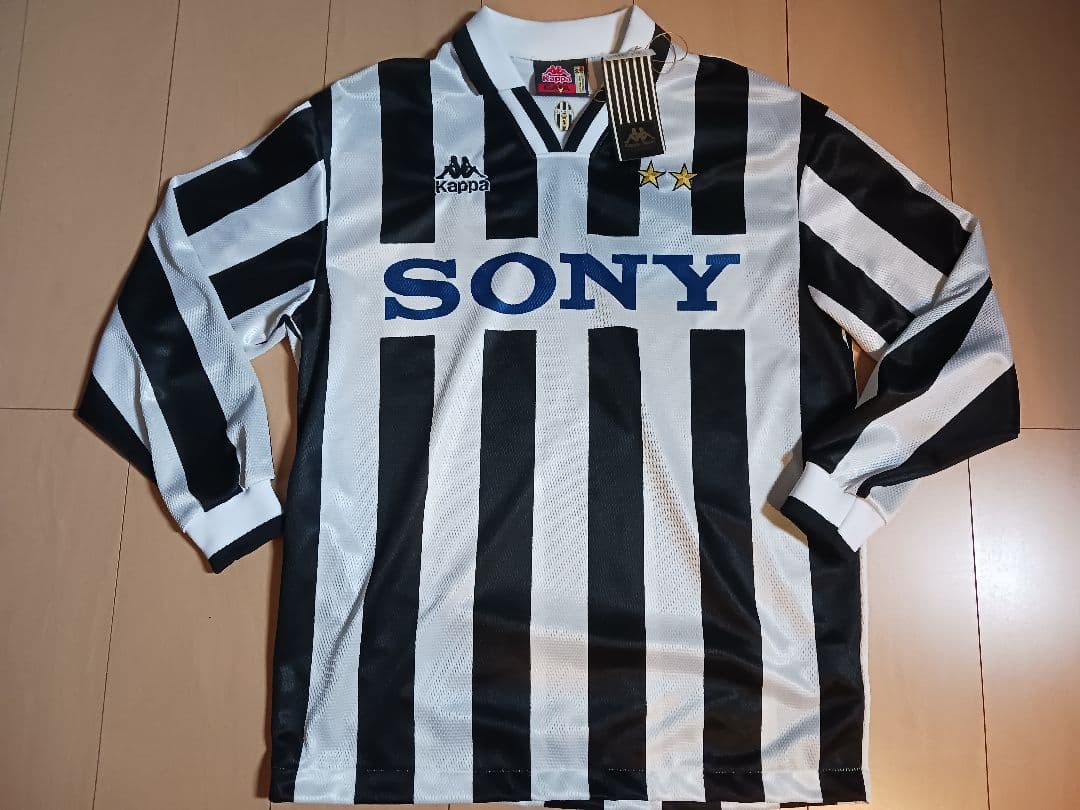 ユベントス デルピエロ 長袖ユニフォーム 1995-1996年【正規品