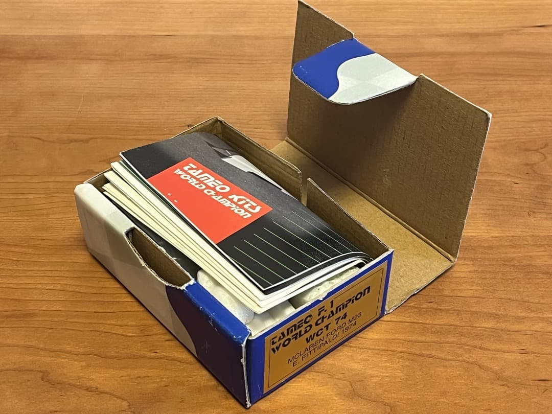 タメオTAMEO 1/43キットWCT74 MCLAREN FORD 1974