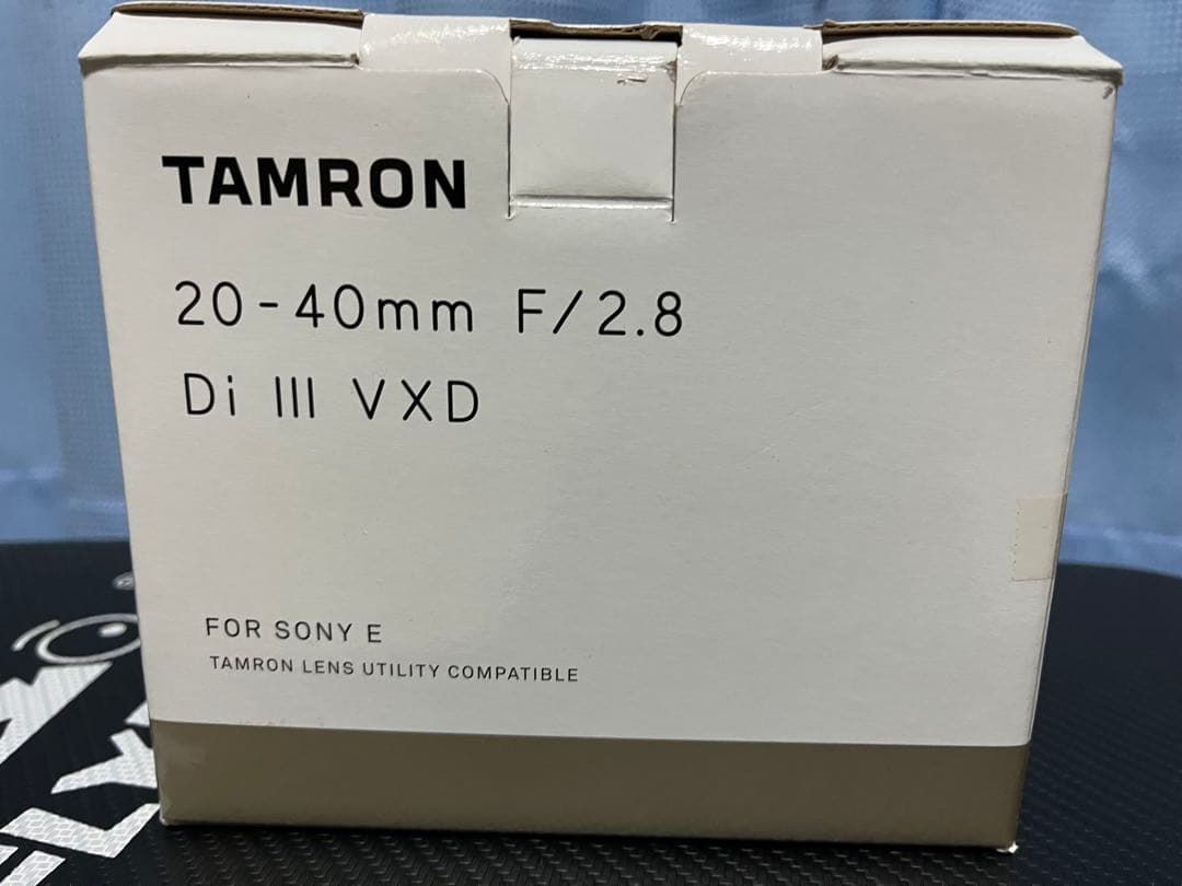 レンズ(ズーム) TAMRON 20-40mm F/2.8 Di III VXD Tamron announces the launch of 20-40mm F/2.8 Di III VXD (Model