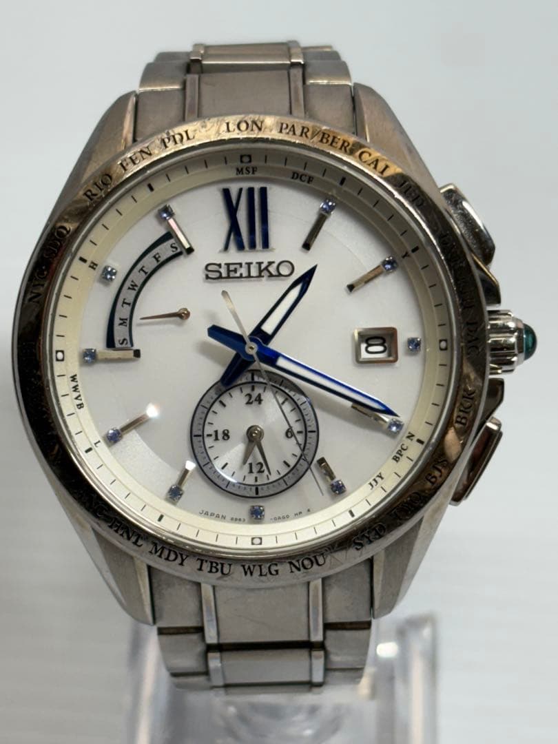 希少❗️800個限定品・セイコー・ブライツ・デュアルタイム・8B63−0AH0 希少❗️800個限定品・セイコー・ブライツ・デュアルタイム・8B63