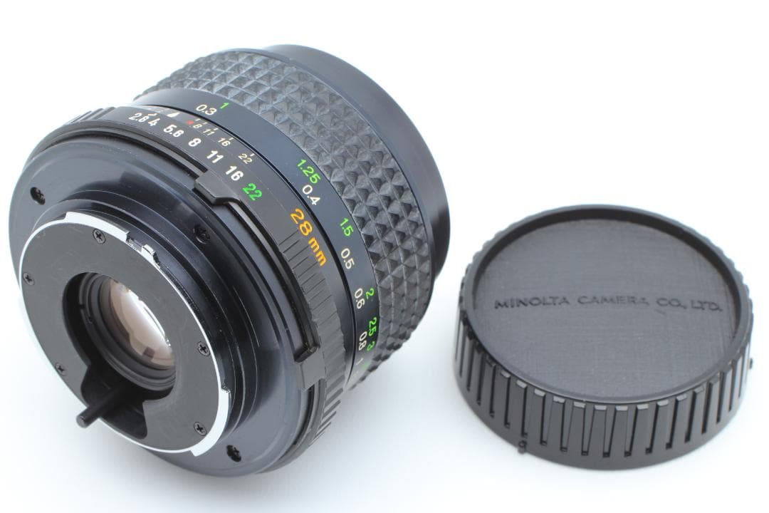 ミノルタ MD W.ROKKOR 28mm F/2.8 広角レンズ l4324 - メルカリ
