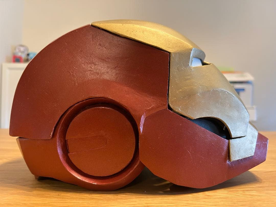 【自作品】アイアンマンヘルメット マーク3 LEDライト付き マーベル