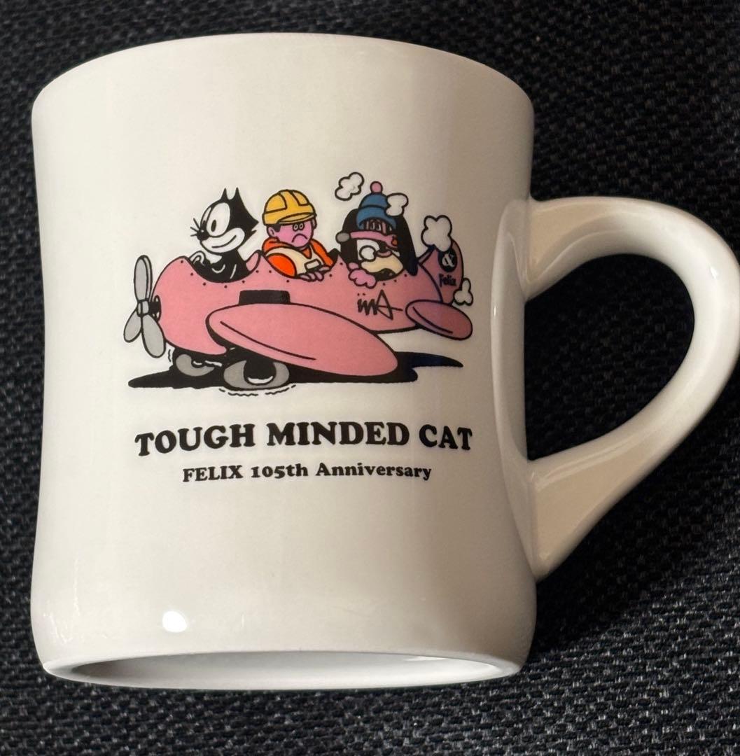 フェリックス・ザ・キャット 105周年記念マグカップface oka 箱付き