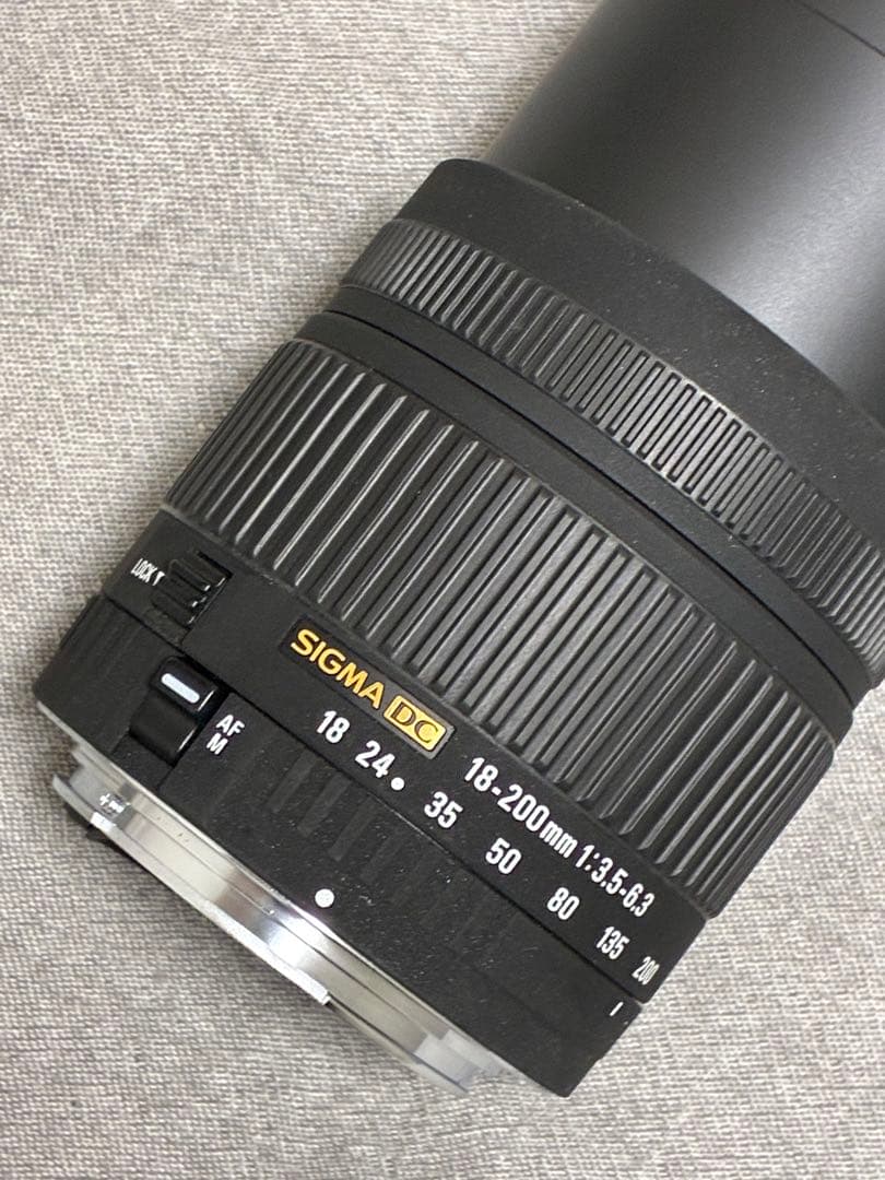 ⭐️美品⭐️シグマ SIGMA 18-200mm F3.5-6.3 DC キャノン用