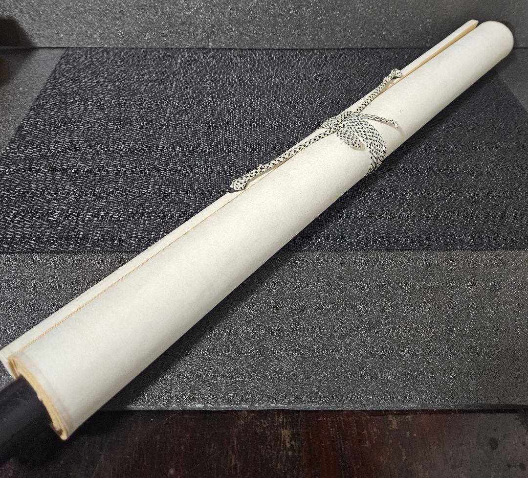 【工藝品】小川芋銭 筆　紙本　水墨画　 河童の図　かっぱの図　掛け軸　軸装