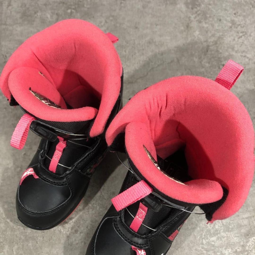 美品 BOA K2 LIL KAT 18.5cm スノーボード ブーツ 花柄