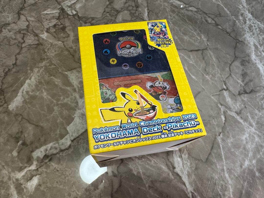 ポケモンカードゲーム YOKOHAMA Deck: Pikachu Pokemon Card World Championships 2023 YOKOHAMA Deck Pikachu ex