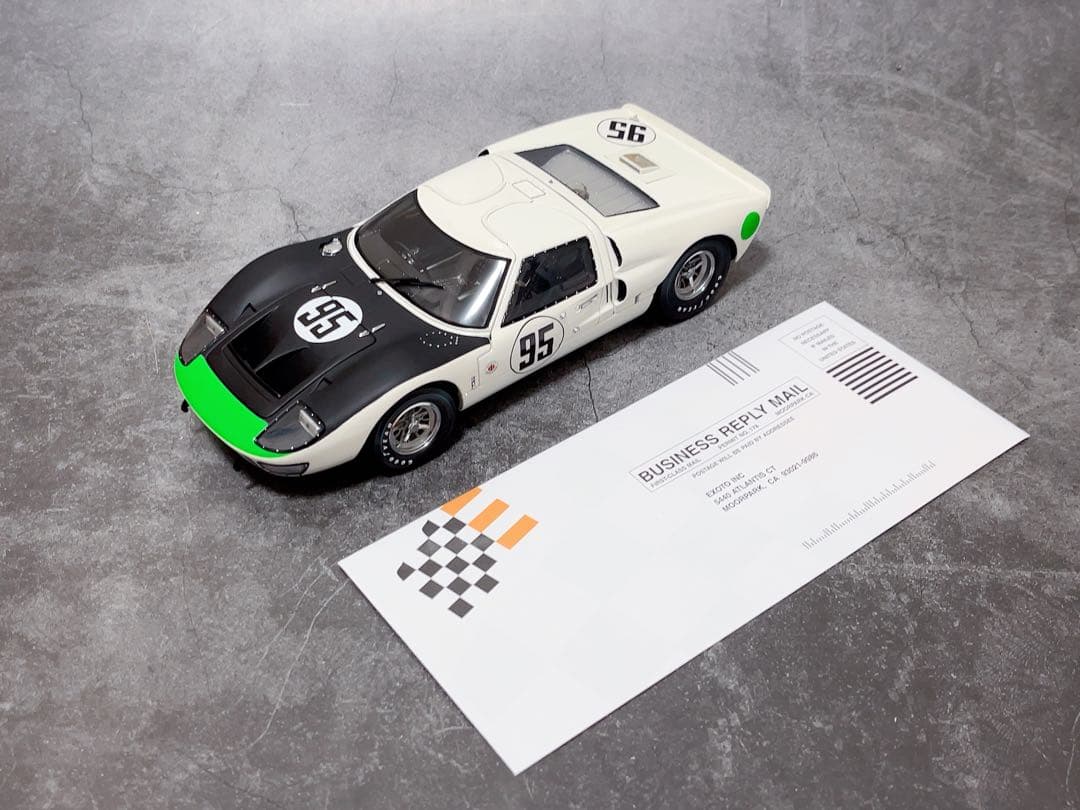 1/18 エグゾト フォード GT40 Mk2 #95 デイトナ 1966