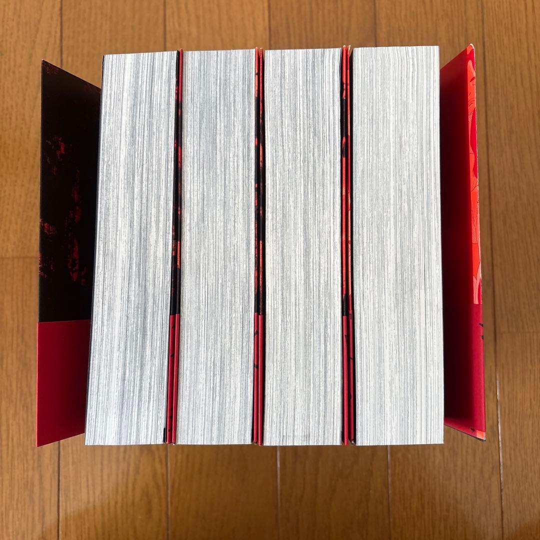 【全巻初版　帯付き】　定本　レッド　1969-1972　4巻　全巻　セット