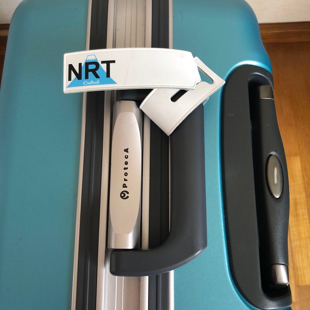 配送or埼玉直接引取】プロテカ スーツケース 57L 水色