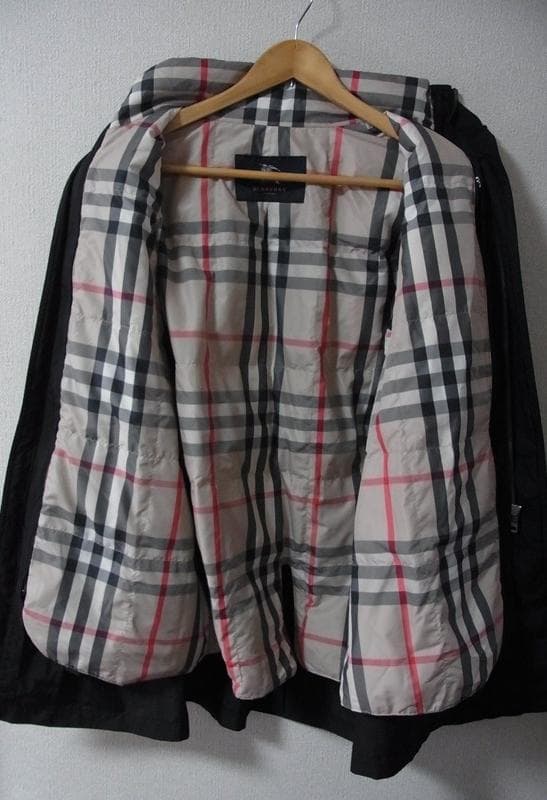 バーバリー ノバチェック ダウン ライナー ステンカラー コー