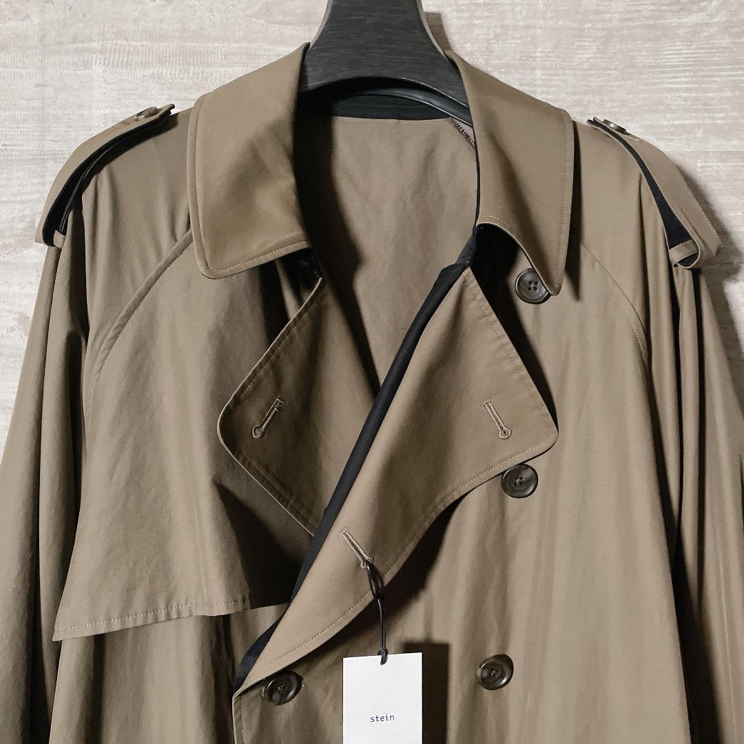 stein Oversized Contrast Trench Coat 485 - メルカリ
