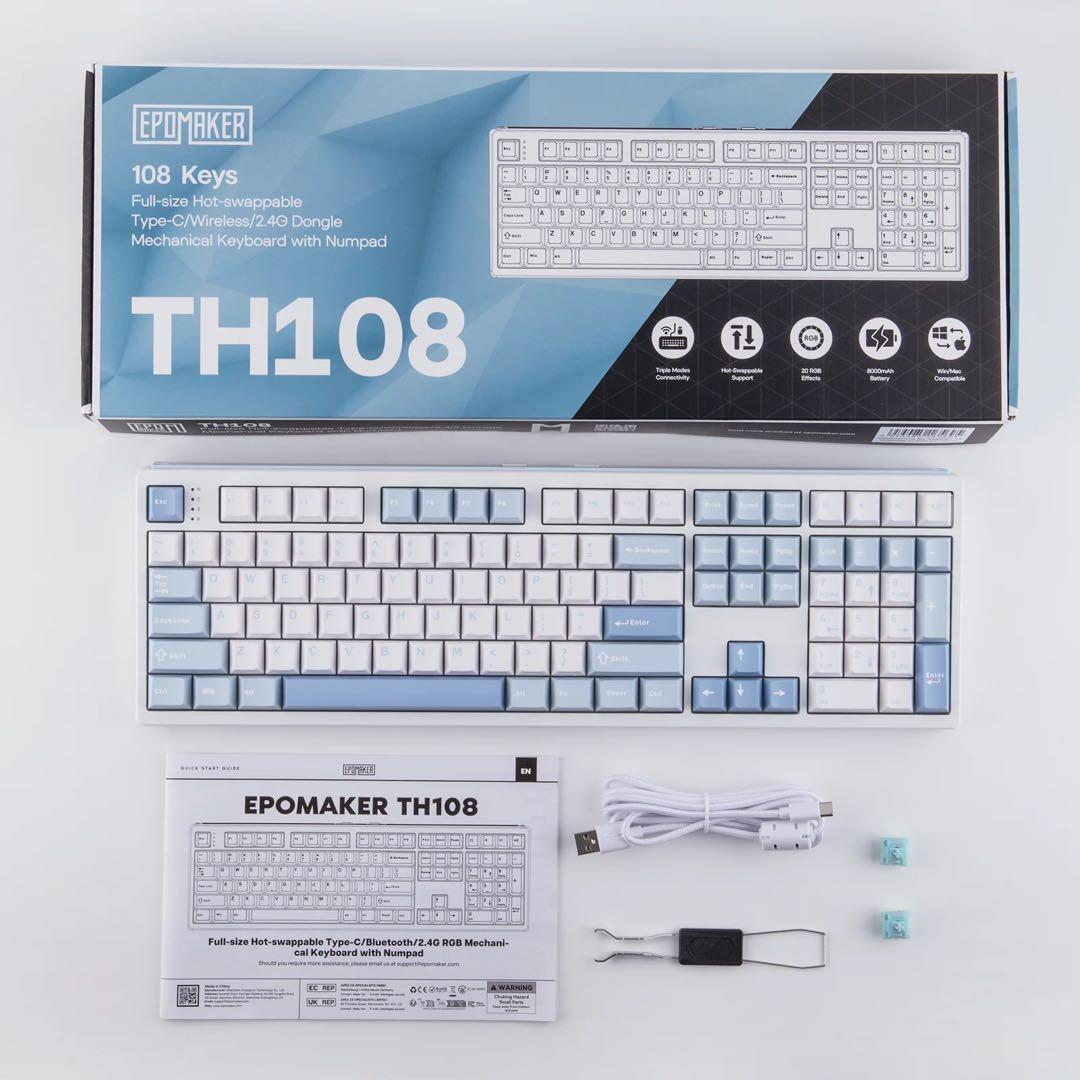 あ*ぐ様 EPOMAKER TH108 フルサイズキーボード Amazon | EPOMAKER TH108 PRO フルサイズメカニカルキーボード 画面